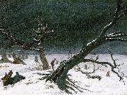 Caspar David Friedrich Winter Landscape oil on canvas